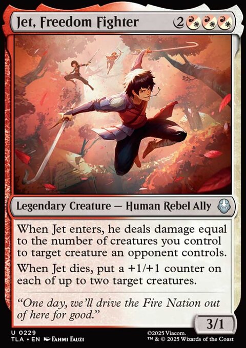 Avatar: The Last Airbender: Jet, Freedom Fighter