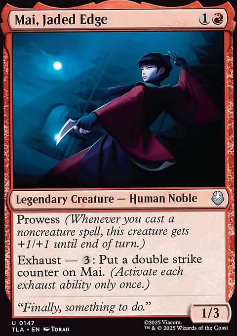 Avatar: The Last Airbender: Mai, Jaded Edge