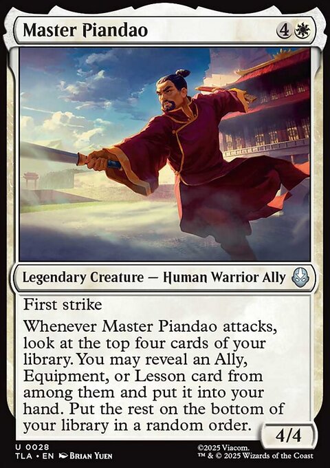 Avatar: The Last Airbender: Master Piandao
