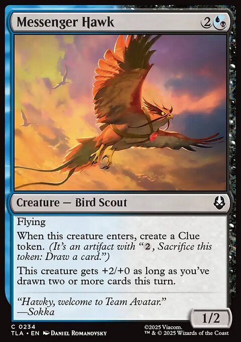 Avatar: The Last Airbender: Messenger Hawk