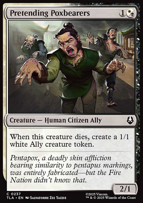 Avatar: The Last Airbender: Pretending Poxbearers