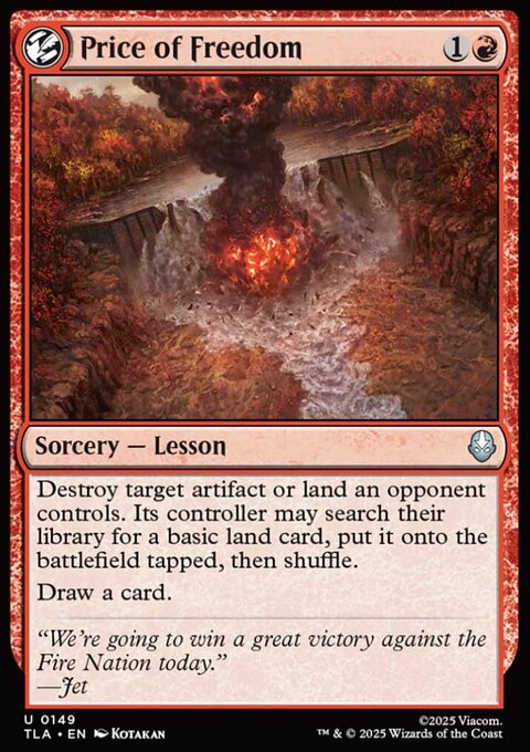 Avatar: The Last Airbender: Price of Freedom