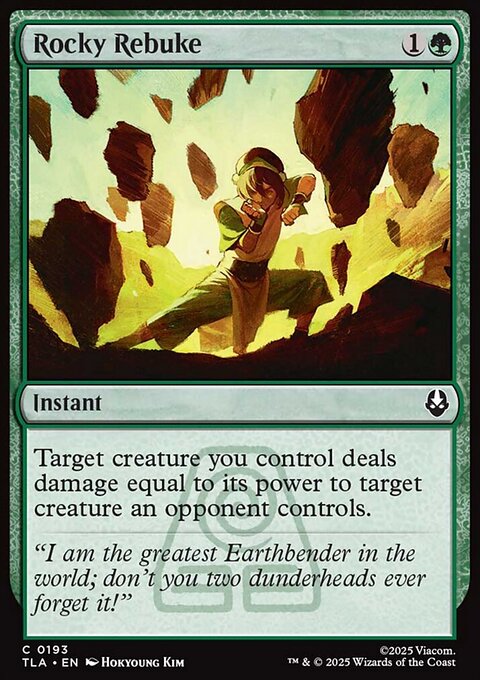 Avatar: The Last Airbender: Rocky Rebuke