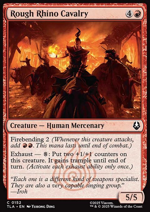 Avatar: The Last Airbender: Rough Rhino Cavalry