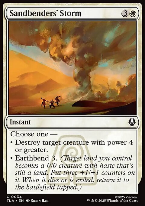 Avatar: The Last Airbender: Sandbenders' Storm