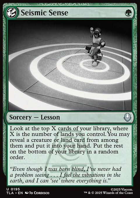 Avatar: The Last Airbender: Seismic Sense