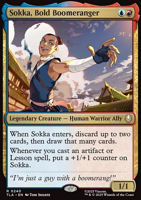 Avatar: The Last Airbender: Sokka, Bold Boomeranger