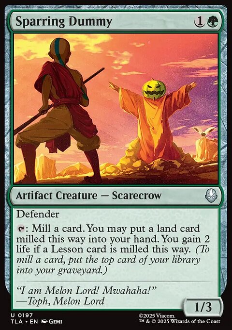 Avatar: The Last Airbender: Sparring Dummy