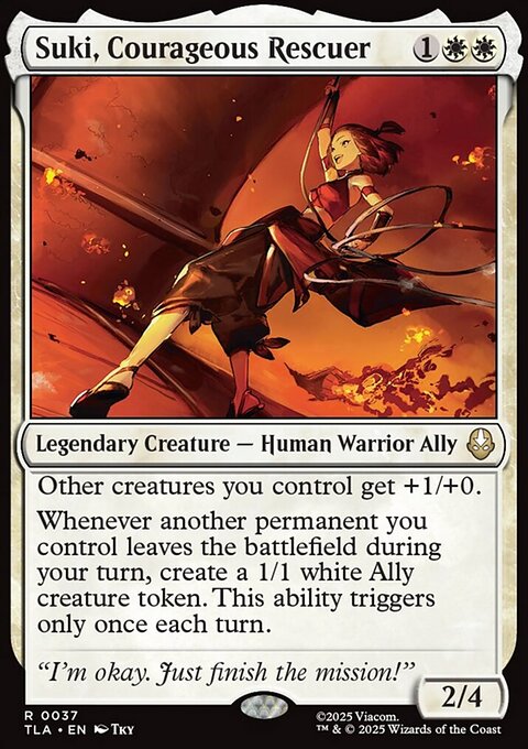 Avatar: The Last Airbender: Suki, Courageous Rescuer