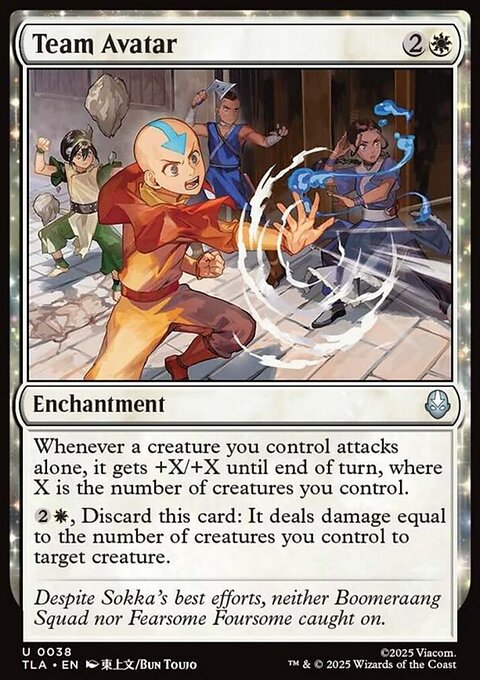 Avatar: The Last Airbender: Team Avatar