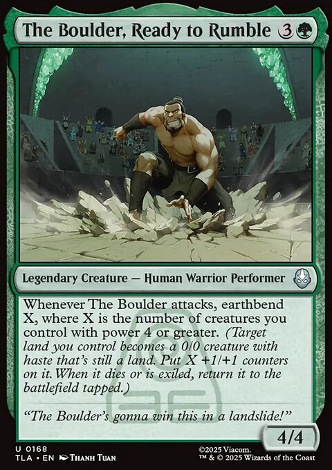 Avatar: The Last Airbender: The Boulder, Ready to Rumble
