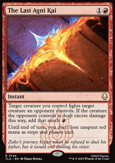 Avatar: The Last Airbender: The Last Agni Kai