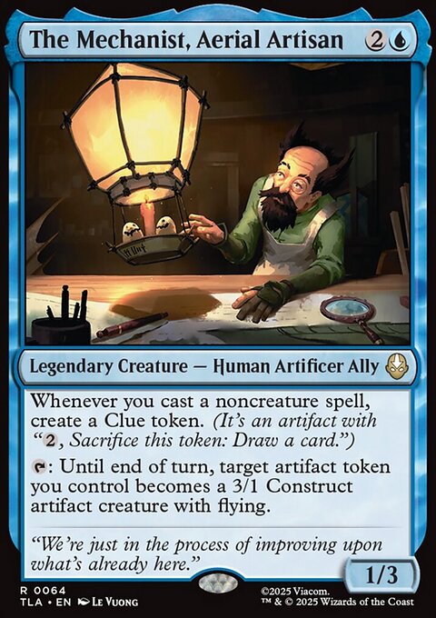 Avatar: The Last Airbender: The Mechanist, Aerial Artisan