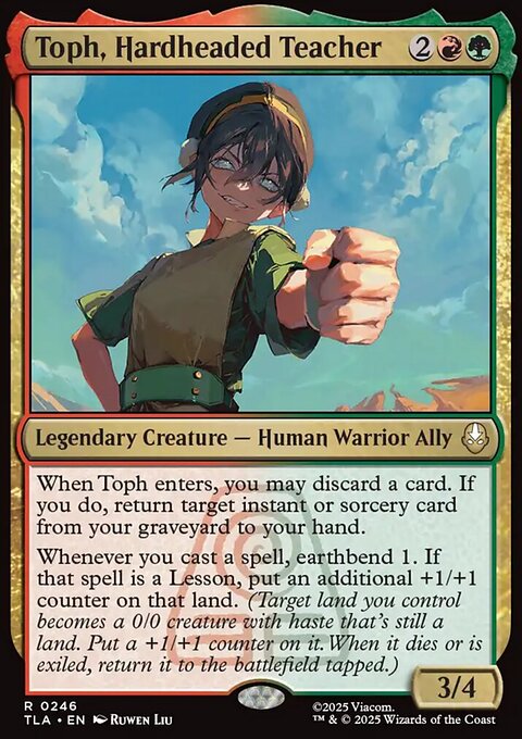 Avatar: The Last Airbender: Toph, Hardheaded Teacher