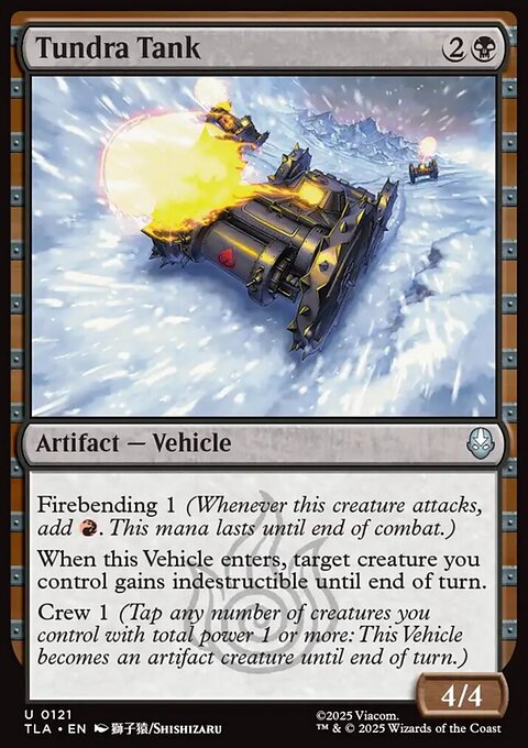 Avatar: The Last Airbender: Tundra Tank