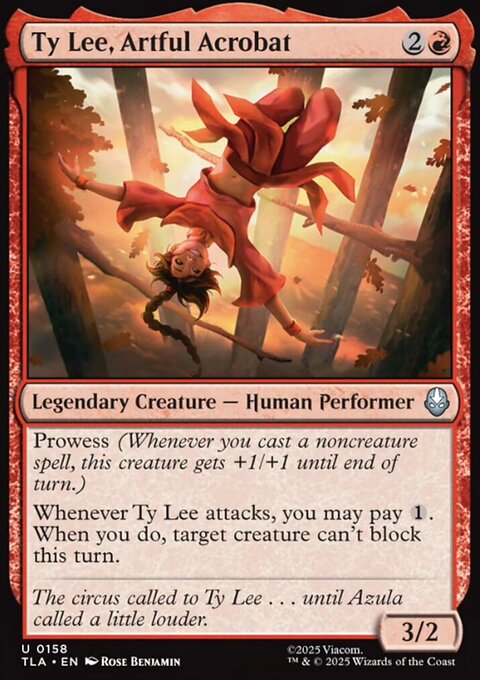 Avatar: The Last Airbender: Ty Lee, Artful Acrobat