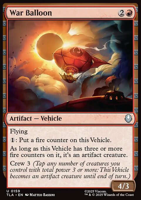 Avatar: The Last Airbender: War Balloon