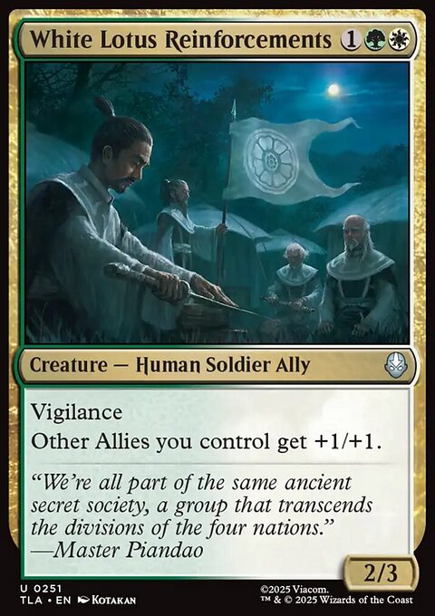 Avatar: The Last Airbender: White Lotus Reinforcements