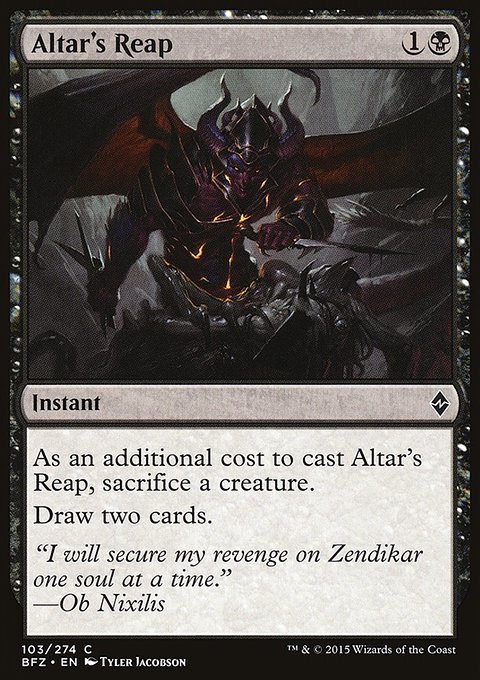 Battle for Zendikar: Altar's Reap