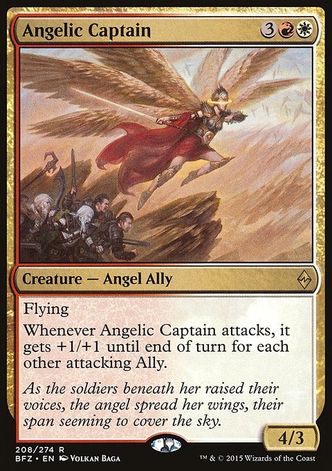 Battle for Zendikar: Angelic Captain
