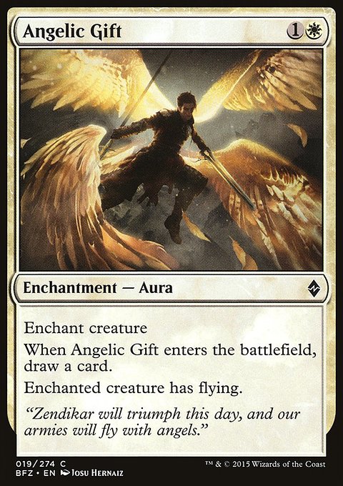 Battle for Zendikar: Angelic Gift
