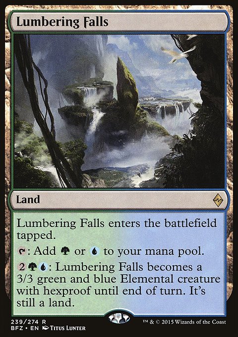 Battle for Zendikar: Lumbering Falls