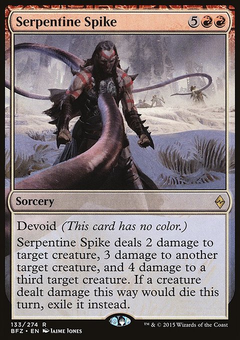Battle for Zendikar: Serpentine Spike