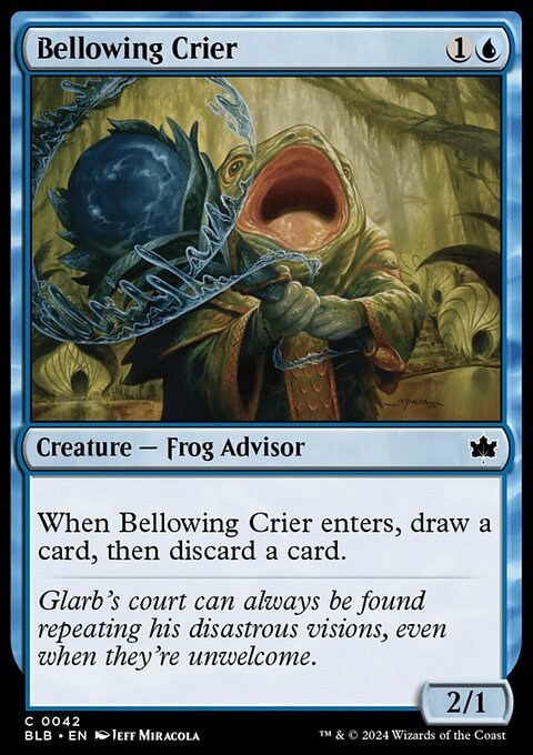 Bloomburrow: Bellowing Crier