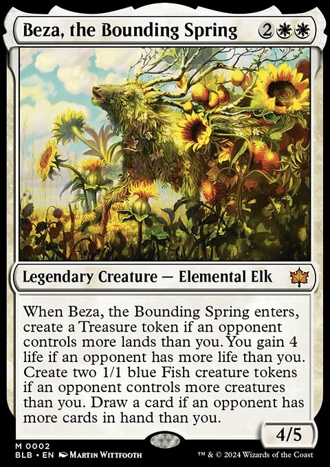 Bloomburrow: Beza, the Bounding Spring