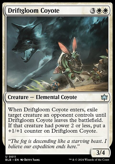 Bloomburrow: Driftgloom Coyote