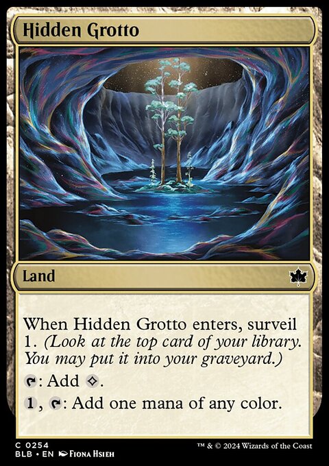 Bloomburrow: Hidden Grotto