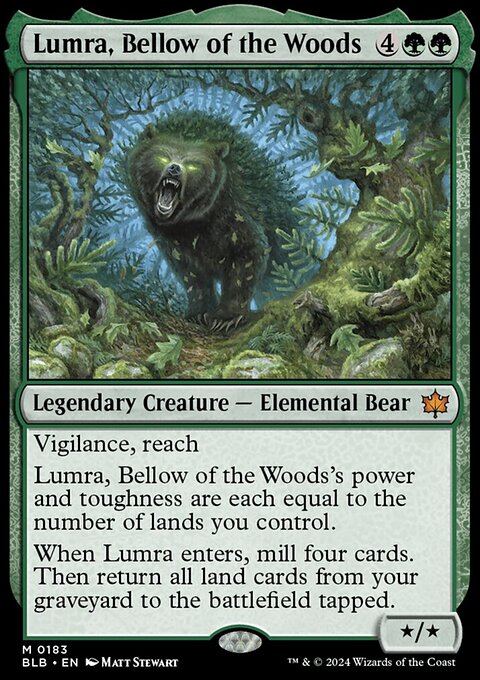 Bloomburrow: Lumra, Bellow of the Woods