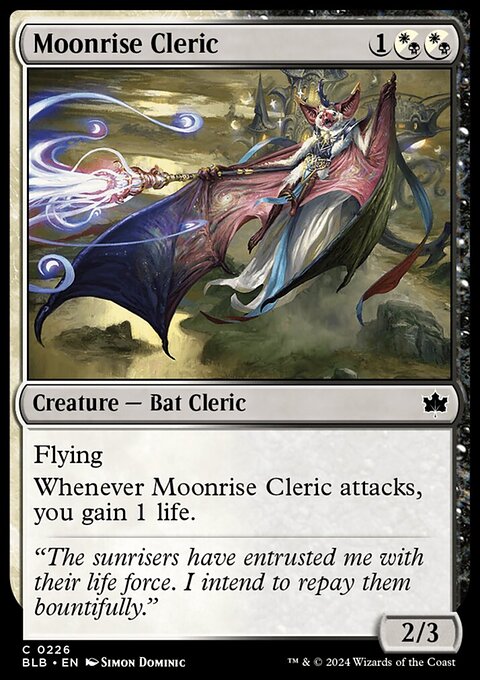 Bloomburrow: Moonrise Cleric