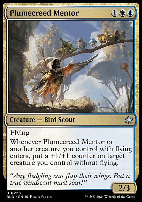 Bloomburrow: Plumecreed Mentor