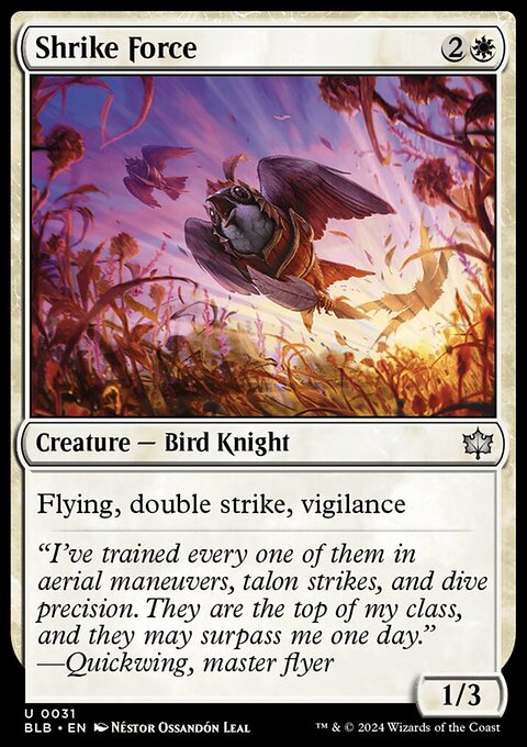 Bloomburrow: Shrike Force