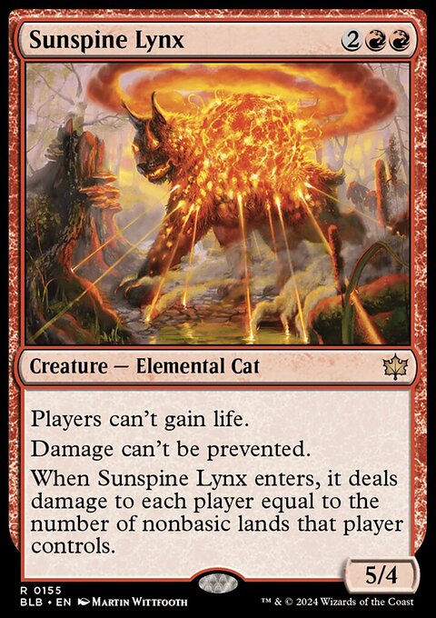 Bloomburrow: Sunspine Lynx