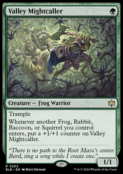 Bloomburrow: Valley Mightcaller