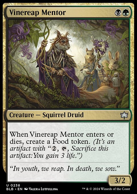 Bloomburrow: Vinereap Mentor