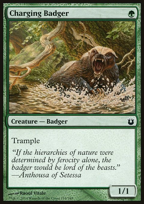 Born of the Gods: Charging Badger