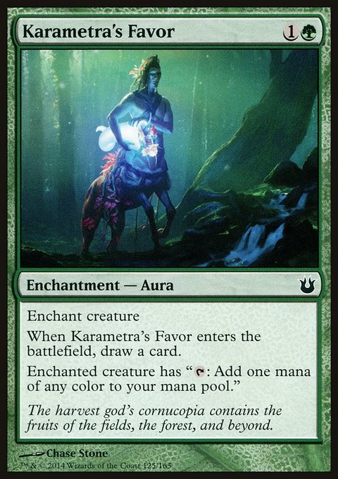 Born of the Gods: Karametra's Favor
