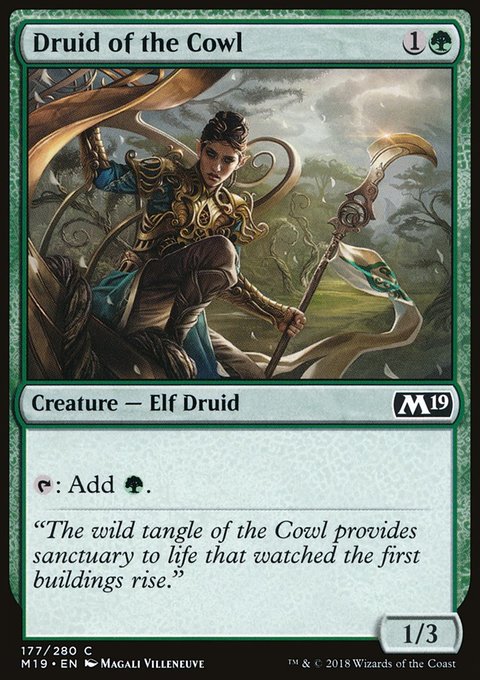 Core Set 2019: Druid of the Cowl
