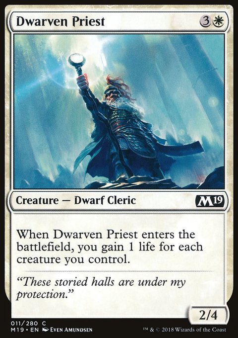 Core Set 2019: Dwarven Priest