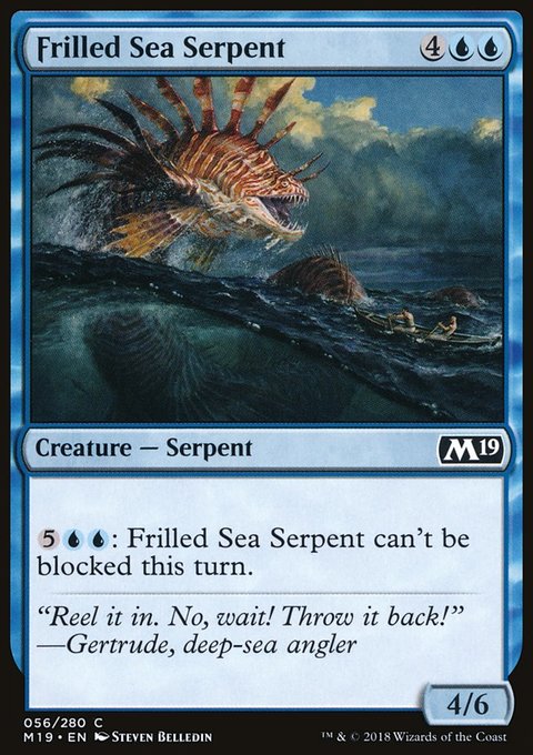 Core Set 2019: Frilled Sea Serpent