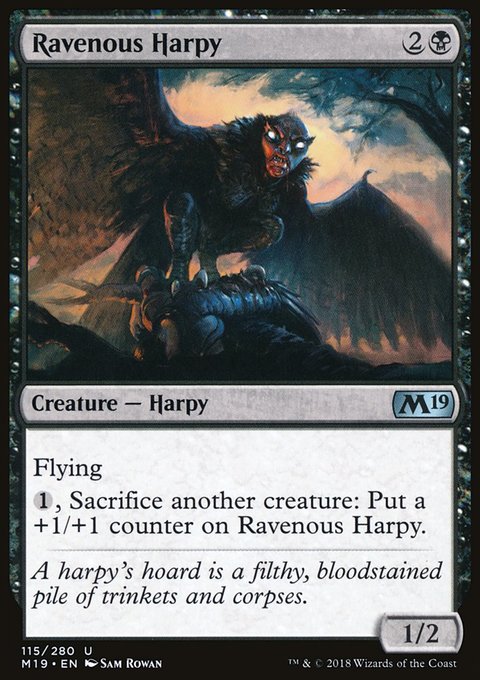 Core Set 2019: Ravenous Harpy