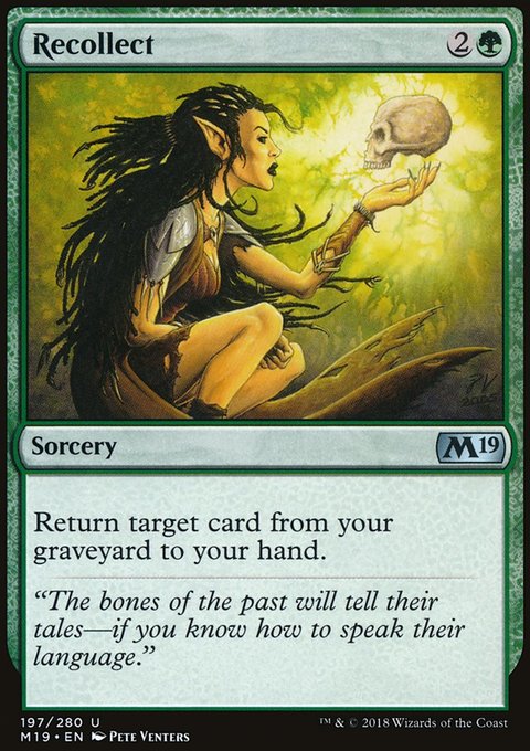 Core Set 2019: Recollect