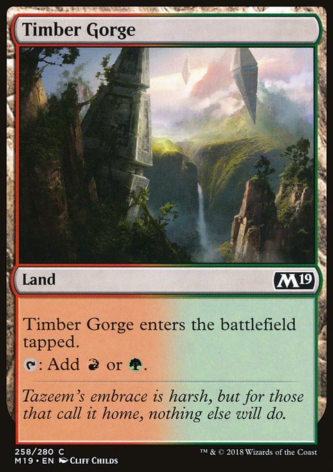 Core Set 2019: Timber Gorge