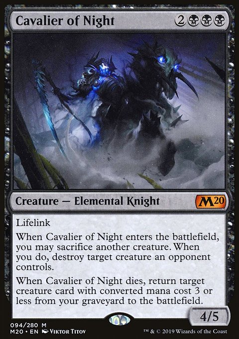 Core Set 2020: Cavalier of Night