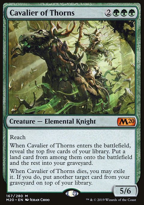 Core Set 2020: Cavalier of Thorns
