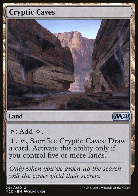 Core Set 2020: Cryptic Caves