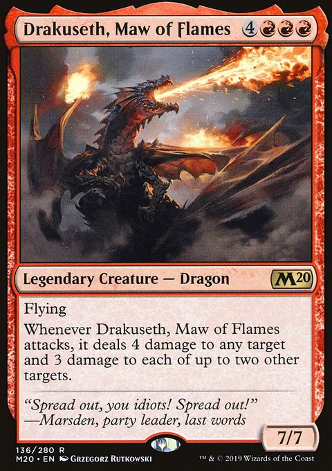 Core Set 2020: Drakuseth, Maw of Flames